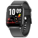 EP03 Smart Watch con schermo a colori da 1,83 pollici, supporto monitoraggio della frequenza cardiaca / monitoraggio della pressione sanguigna (nero)