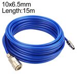 Tubo pneumatico in poliuretano flessibile ad alta pressione LAIZE con connettore, specifica: 10x6,5 mm, 15 m