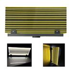 Strumento di rimozione per la riparazione di ammaccature senza vernice da 68 LED che controlla la scheda di rilevamento della luce a strisce della linea del riflettore