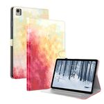 Per Nokia T21 custodia per tablet in pelle con motivo ad acquerello (ciliegia primaverile)