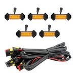 Per Toyota Tacoma TRD 2016-2019 5 in 1 Luci di avvertimento griglia anteriore a LED per auto, luci di marcia diurna e luci larghe