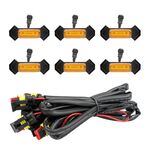 Per Toyota Tacoma TRD 2016-2019 6 in 1 Car LED Griglia anteriore Spie luminose, luci di marcia diurna e luci larghe