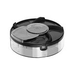 S008 Automatic Fly Killer Silent USB Fly Trap per uso domestico, specifiche: tipo di ricarica (nero)
