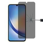 Per Samsung Galaxy A34 5G Pellicola in vetro temperato per la privacy della superficie piatta