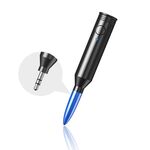 M416 Car Bluetooth Receiver Player Audio Receiver Adapter AUX Converter (Royal Blue)