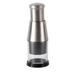 Press Kitchen Cutter Aglio Cipolla Pat Knife, Specifica: Acciaio inossidabile nero