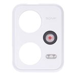 Telaio per obiettivo fotocamera posteriore per Xiaomi Redmi Note 12 Pro 5G (bianco)