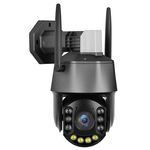 La fotocamera sferica laser WiFi wireless QX71 da 5 MP supporta il monitoraggio vocale e mobile bidirezionale (nero)