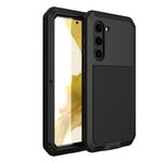 Per Samsung Galaxy S23 + 5G RedPepper 360 Custodia per telefono impermeabile in metallo resistente per tutto il corpo (nero)