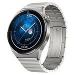 Per Huawei Watch 3 / GT 3 Pro / GT 2 Cinturino universale in acciaio al titanio a sgancio rapido (argento)