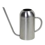 Il beccuccio lungo in acciaio inossidabile per giardinaggio domestico da 1500 ml aumenta l'innaffiatoio, specificazione: colore acciaio