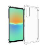 Per Sony Xperia 10 V Custodia per telefono in TPU antiurto con ispessimento antiscivolo (trasparente)