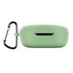 Per Xiaomi Redmi Buds 4 Lite Custodia protettiva per auricolari in silicone con gancio (Matcha)