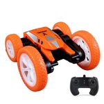 JJR/C Q136 Stunt Street Dance Auto a quattro ruote con fiori RC con musica (arancione)