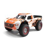 JJR/C Q130 Full-scale brushless quattro ruote motrici ad alta velocità pick-up RC Car (arancione)