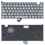 Tastiera versione USA senza pulsante di accensione per Microsoft Surface Laptop Go 1934 (grigio)