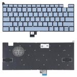 Tastiera versione USA senza pulsante di accensione per Microsoft Surface Laptop Go 1934 (blu)