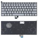 Tastiera versione USA con pulsante di accensione per Microsoft Surface Laptop Go 1934 (grigio)