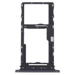 Per Sony Xperia 10 IV Vassoio scheda SIM originale + Vassoio scheda SIM / Micro SD (nero)