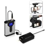 Q6 1 Trascina 1 Lavalier wireless con supporto Microfono per registrazione computer USB Live Phone SLR Microfono lavalier