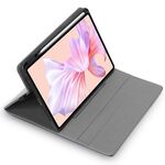 Per Huawei MatePad Pro 12,6 pollici Custodia protettiva per tablet magnetico girevole in pelle di agnello in microfibra (grigio)