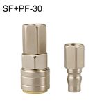 LAIZE SF + PF-30 10 pezzi connettore pneumatico autobloccante tipo C a montaggio rapido