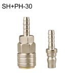LAIZE SH + PH-30 10 pezzi connettore pneumatico autobloccante tipo C a montaggio rapido