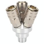 Componenti Pneumatici Autobloccanti LAIZE Triplet G1/2 Tipo C