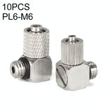 PL6-M6 LAIZE 10 pz Micro Trachea Quick Connector