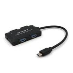 Onten OTN-9102 Docking station HUB portatile USB 3.0 a 4 porte (nero)