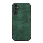 Per Samsung Galaxy A14 5G Marocco Texture PU Custodia per telefono (verde)