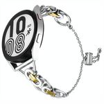 Cinturino per orologio stile B con catena a perline a cerchio singolo da 20 mm (oro argento)