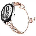 Cinturino per orologio stile B con catena a perline a cerchio singolo da 20 mm (oro rosa)
