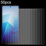 Per vivo iQOO Z7x 50pz 0.26mm 9H 2.5D Pellicola in vetro temperato