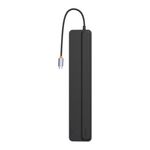 Baseus WKSX030213 Adattatore HUB 12 in 1 da USB-C / Tipo-C a HDMIx2+USB3.0x3+PD+VGA+SD/TF+RJ45+USB-C / Tipo-C+3,5 mm (grigio siderale)