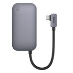 Baseus WKWJ000113 Adattatore HUB 6 in 1 da USB-C / Tipo-C a USB3.0+HDMI+USB-C / Tipo-C+3,5mm+SD/TF (grigio siderale)