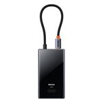 Baseus WKYY030113 Adattatore HUB 5 in 1 da USB-C / Tipo-C a USB3.0x3+HDMI+PD (grigio siderale)