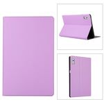 Custodia per tablet Lenovo Tab M9 Voltage Craft Texture TPU Flip in pelle (viola)