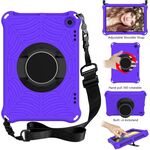 Custodia protettiva in silicone per tablet Amazon Kindle Fire HD 8/8 Plus 2022/2020 Spider King (viola)