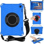 Custodia protettiva in silicone per tablet Amazon Kindle Fire HD 8/8 Plus 2022/2020 Spider King (blu)