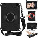 Custodia protettiva in silicone per tablet Amazon Kindle Fire HD 8/8 Plus 2022/2020 Spider King (nero)