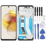Schermo LCD originale per Motorola Moto G73 Digitizer Assemblaggio completo con cornice