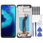 Schermo LCD originale per Motorola Moto G8 Power Lite Digitizer Assemblaggio completo con cornice