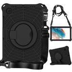 Custodia protettiva in silicone per tablet Samsung Galaxy Tab A8 10.5 X205 / X200 Spider King (nero)