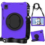 Per Samsung Galaxy Tab S5e 10.5 2019 SM-T720/T725 Custodia protettiva in silicone per tablet Spider King (viola)