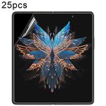 Per Tecno Phantom V Fold 25 pezzi Full Screen Protector Pellicola idrogel per grande schermo antideflagrante