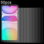 Per UMIDIGI G2 50pz 0.26mm 9H 2.5D Pellicola in vetro temperato