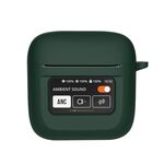 Custodia protettiva per auricolari wireless in silicone JBL Tour Pro 2 (verde intenso)