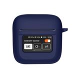 Custodia protettiva per auricolari wireless in silicone JBL Tour Pro 2 (blu scuro)