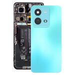 Per vivo V25 Cover posteriore batteria originale con copriobiettivo fotocamera (blu)